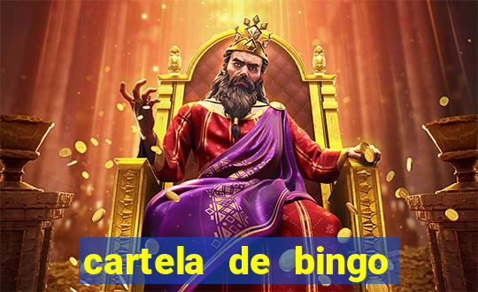 cartela de bingo cha de panela